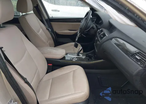 2014 BMW X3 xDrive28I from USA, damaged, VIN 5UXWX9C56E0D23754